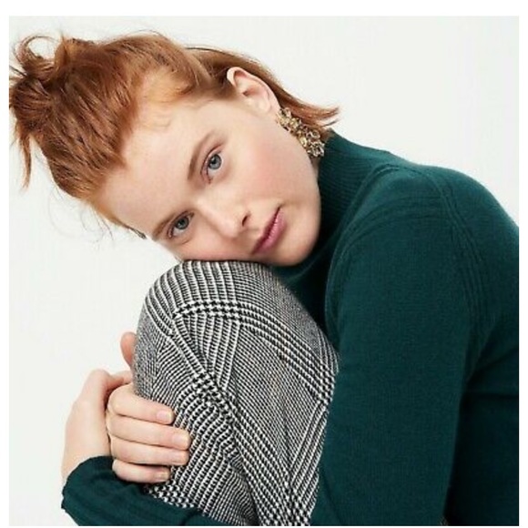 J Crew mock neck cashmere sweater - Picture 3 of 10